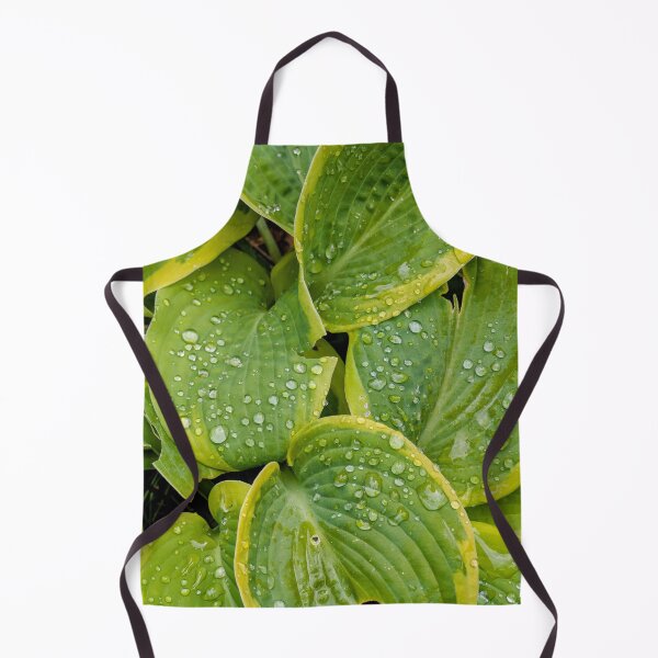 Item preview, Rain Droplets on Green Hosta Leaves designed and sold by Miles&Moments.