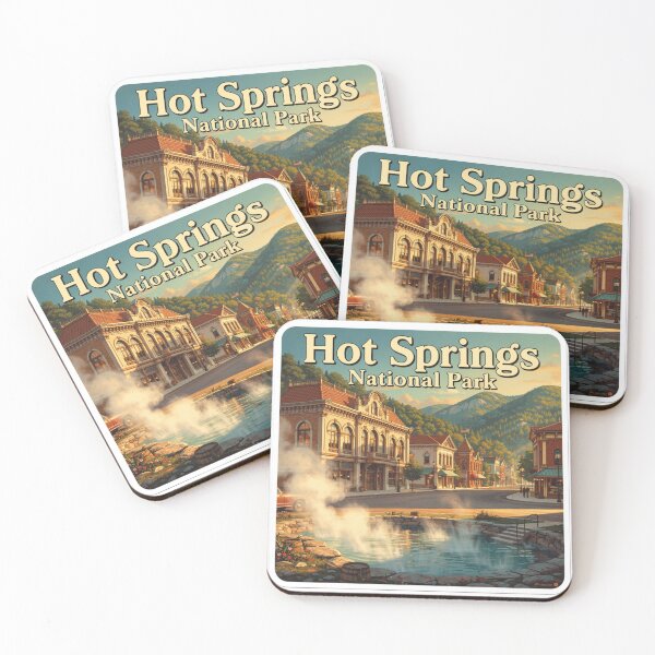 Item preview, Hot Springs National Park Arkansas Wilderness Souvenir Print designed and sold by The Souvenir Dept..