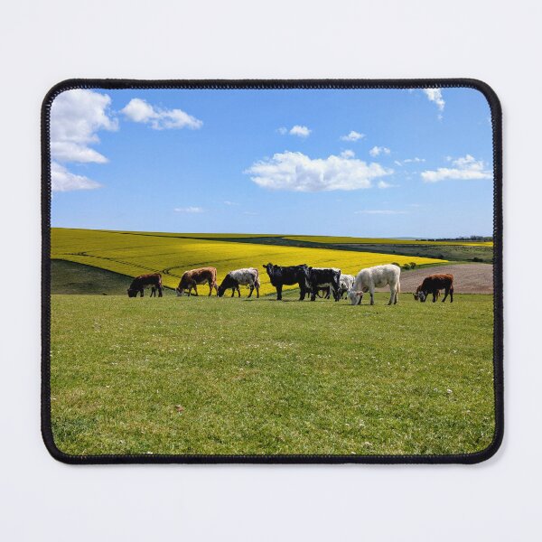 Item preview, Grazing Cattle Beneath Spring Skies designed and sold by Miles&Moments.