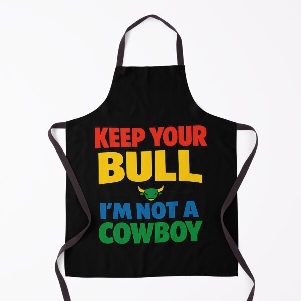 Item preview, Keep Your Bull I'm Not A Cowboy Funny Western Typography designed and sold by TeeTimeTreasure.