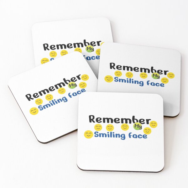 Item preview, Remember My Smiling Face-Y2k Bright Pop Typo Sticker designed and sold by hjunshop.