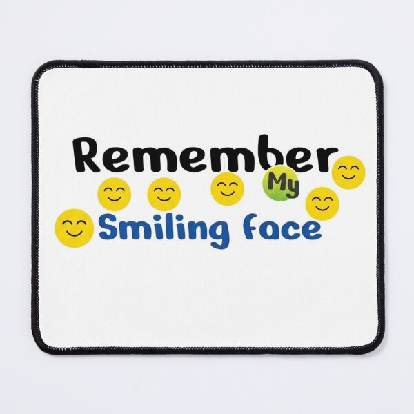 Item preview, Remember My Smiling Face-Y2k Bright Pop Typo Sticker designed and sold by hjunshop.