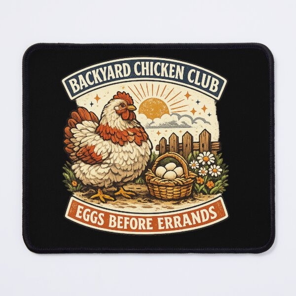 Item preview, Backyard Chicken Club Eggs Before Errands designed and sold by Concrete Coffee Studio.