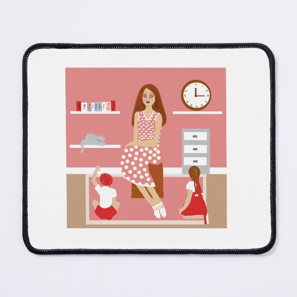 Item preview, Woman and Children in Polka Dots designed and sold by Elaine M Hayward .