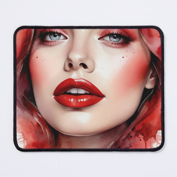 Item preview, Crimson Watercolor Portrait designed and sold by RAISC.