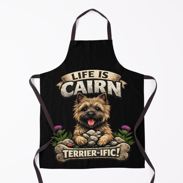 Item preview, Life Is Cairn Terrier-ific - Funny Cairn Terrier Dog Lover designed and sold by SidTastic .