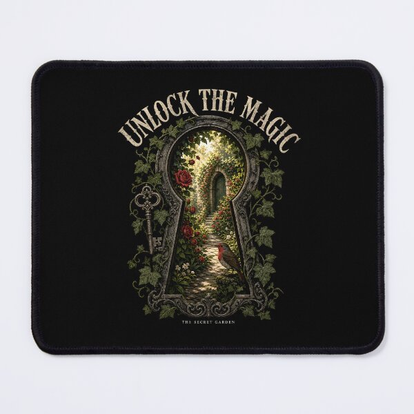 Item preview, Secret Garden Unlock The Magic Keyhole Pathway Robin Bird designed and sold by Fenay Designs.