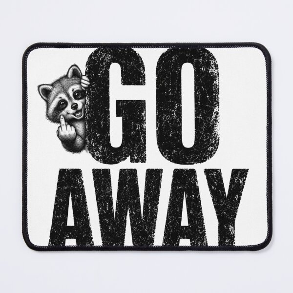 Item preview, Go Away Funny Raccoon Shirt | Cute Rude Raccoon Flipping the Bird | Sarcastic Introvert Graphic Tee designed and sold by Diesel outlaw .