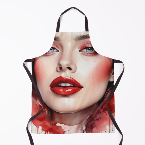 Item preview, Crimson Watercolor Portrait designed and sold by RAISC.