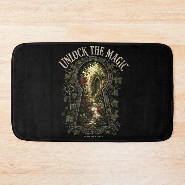 Item preview, Secret Garden Unlock The Magic Keyhole Pathway Robin Bird designed and sold by Fenay Designs.