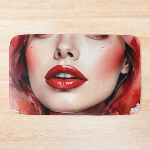 Item preview, Crimson Watercolor Portrait designed and sold by RAISC.