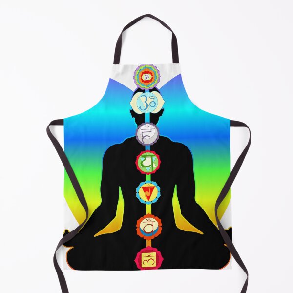 Item preview, meditation yoga man with chakras designed and sold by OrPolly.