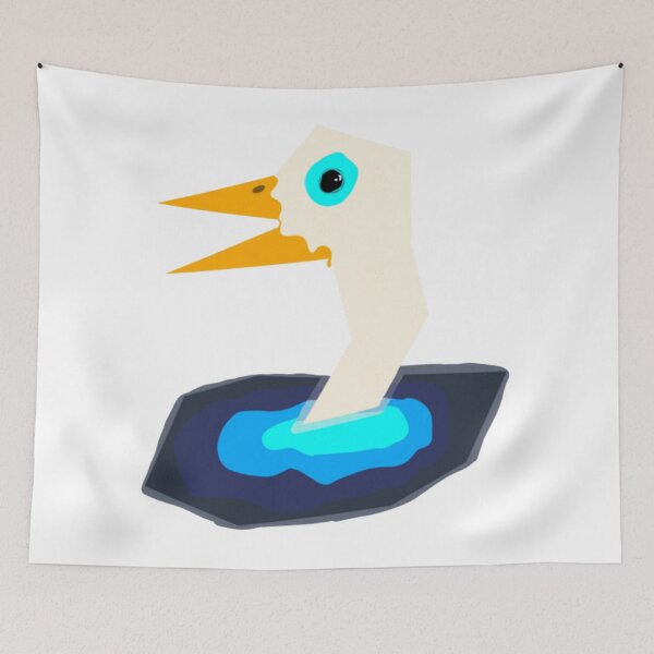 Item preview, Geometric Duck in Pond designed and sold by anpollardStudio.