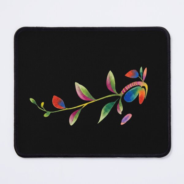 Item preview, Colorful Korean Folk Floral Vine Watercolor designed and sold by Yiruda-Art.