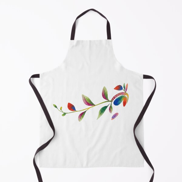 Item preview, Colorful Korean Folk Floral Vine Watercolor designed and sold by Yiruda-Art.