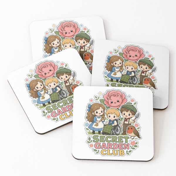 Item preview, Secret Garden Club Chibi Anime Mary Colin Dickon Cute Sticker designed and sold by Fenay Designs.