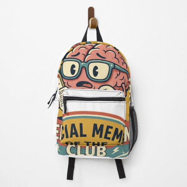 Item preview, Official Member of the Overthinking Club – Funny Vintage Brain designed and sold by urbinet.