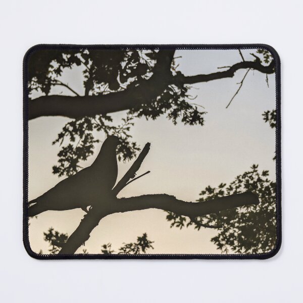 Item preview, Wood Pigeon at Sunset Silhouette designed and sold by Miles&Moments.