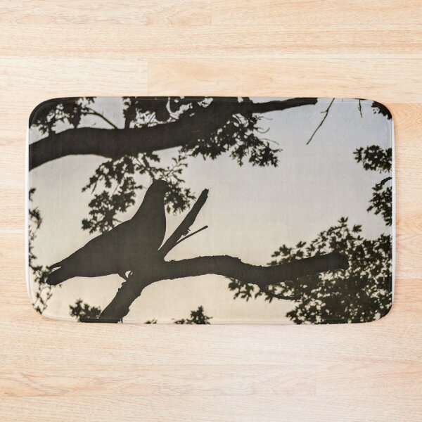 Item preview, Wood Pigeon at Sunset Silhouette designed and sold by Miles&Moments.