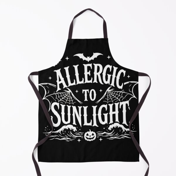 Item preview, Allergic To Sunlight Beach Goth Summerween Vampire Tee designed and sold by haitrieuic96.