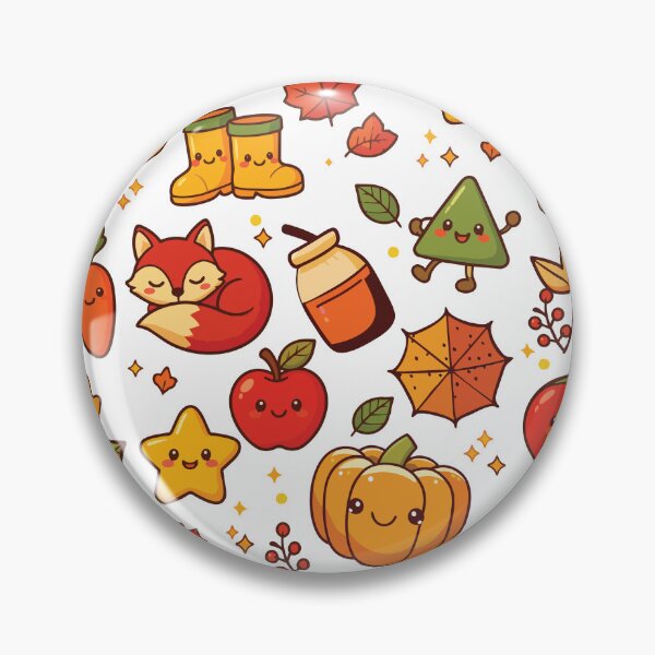 Item preview, Cute Fall Autumn Preschool Teacher Elements Pattern designed and sold by Wintorque.
