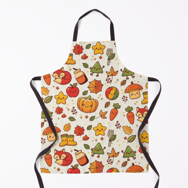 Item preview, Cute Fall Autumn Preschool Teacher Elements Pattern designed and sold by Wintorque.
