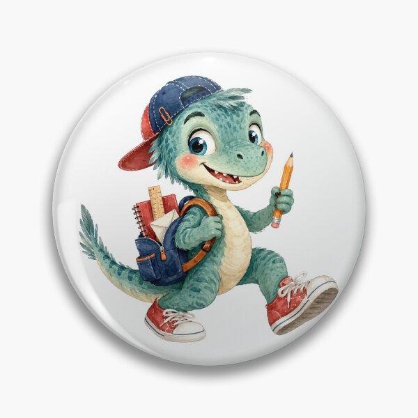 Item preview, Back to School Cute Dinosaur Motif designed and sold by Bach4you.