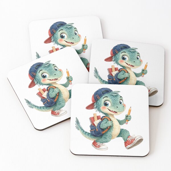 Item preview, Back to School Cute Dinosaur Motif designed and sold by Bach4you.