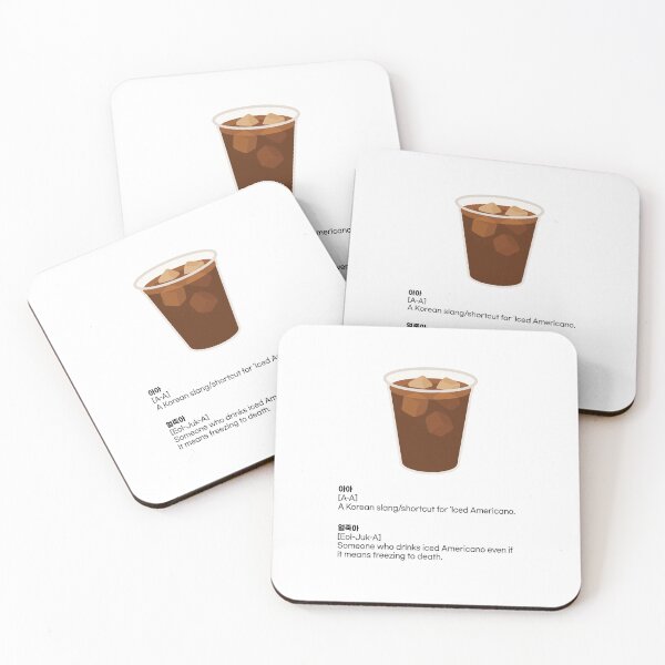 Item preview, Korean loves Iced Americano  designed and sold by cutepid.