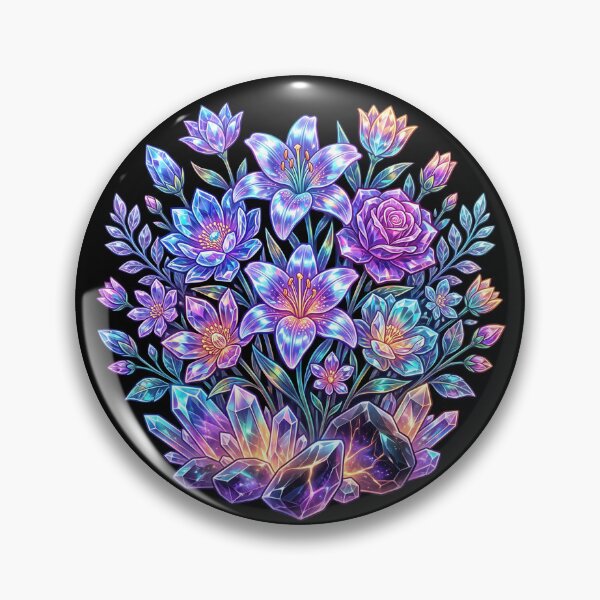 Item preview, Cosmic Crystal Bloom designed and sold by Chroma Dreams .