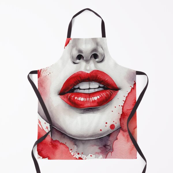 Item preview, Watercolor Red Lips designed and sold by RAISC.