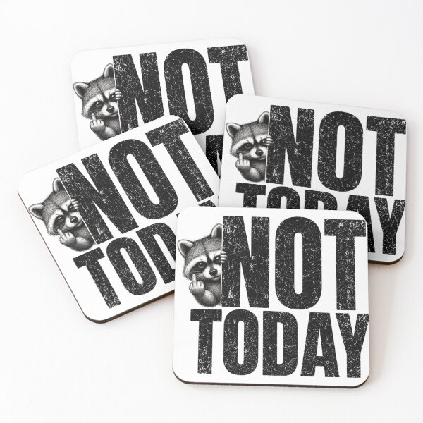 Item preview, Not Today Raccoon Shirt | Funny Introvert Gift | Cute Woodland Animal | Sarcastic Vintage Graphic Tee designed and sold by Diesel outlaw .
