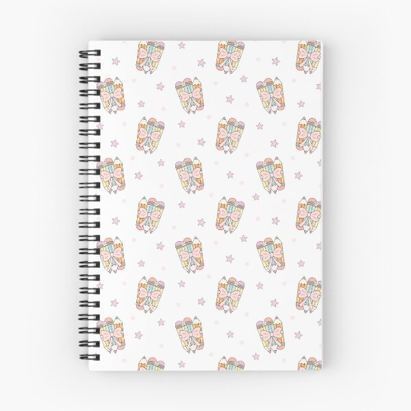 Item preview, School Pattern - Colorful Pencils, Coquette Bows designed and sold by Julza Art.