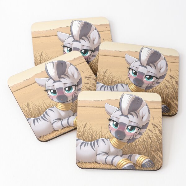 Item preview, (Print) - Zecora in the Savannah designed and sold by CeluniaMoon's Art - Cute Furry, Anime, and More! .