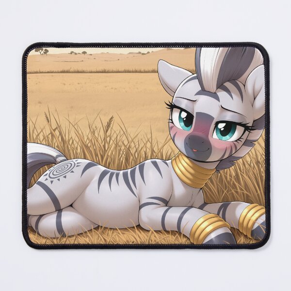 Item preview, (Print) - Zecora in the Savannah designed and sold by CeluniaMoon's Art - Cute Furry, Anime, and More! .