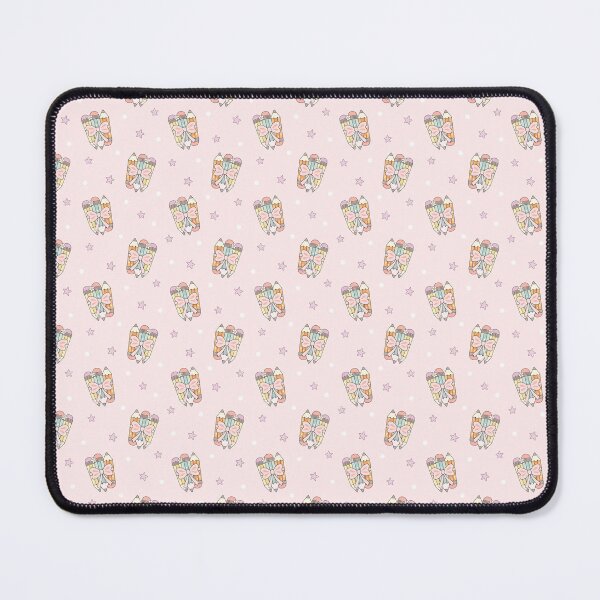 Item preview, Pink School Pattern - Colorful Pencils, Coquette Bows designed and sold by Julza Art.