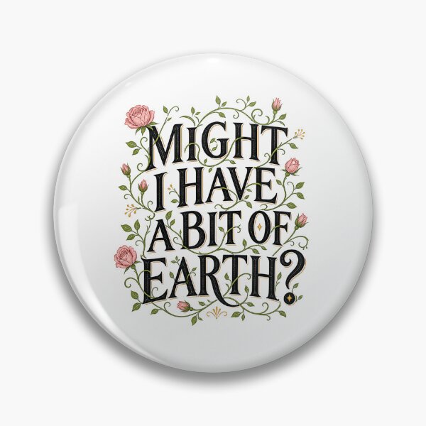 Item preview, The Secret Garden Might I Have A Bit Of Earth Quote Vintage Floral designed and sold by Fenay Designs.