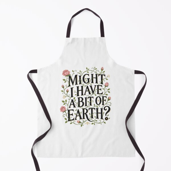 Item preview, The Secret Garden Might I Have A Bit Of Earth Quote Vintage Floral designed and sold by Fenay Designs.