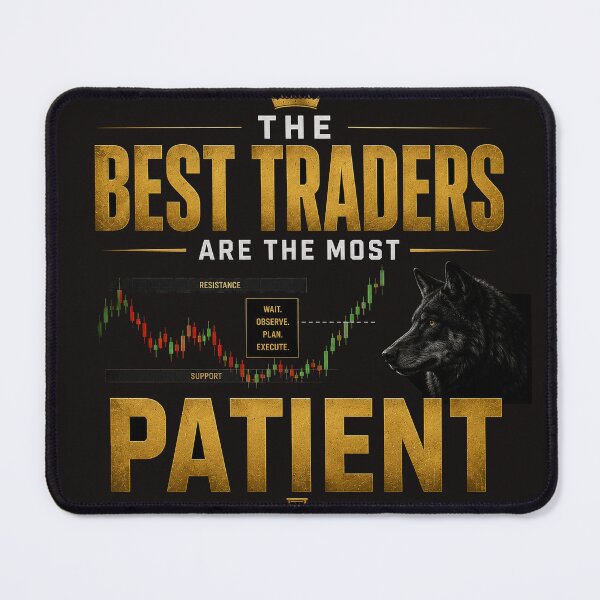 Item preview, The Best Traders Are the Most Patient – Forex Trading Quote | Trading Motivation | Day Trader Typography T-Shirt designed and sold by PipForgeStudio .