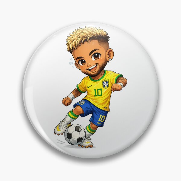 Item preview, Neymar Jr. Chibi Sticker – Brazil National Team | World Cup 2026 Inspired designed and sold by ricksd.
