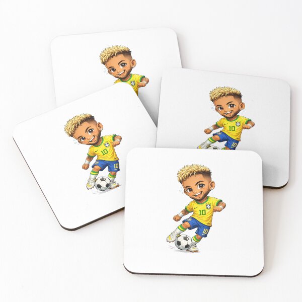Artikelvorschau, Neymar Jr. Chibi-Sticker – Brasilianische Nationalmannschaft | Inspiriert von der WM 2026 entworfen und verkauft von ricksd.