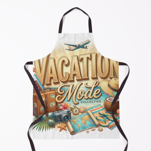Item preview, Retro Vacation Mode Collective Vintage Summer Travel Sticker Design designed and sold by M.Store.