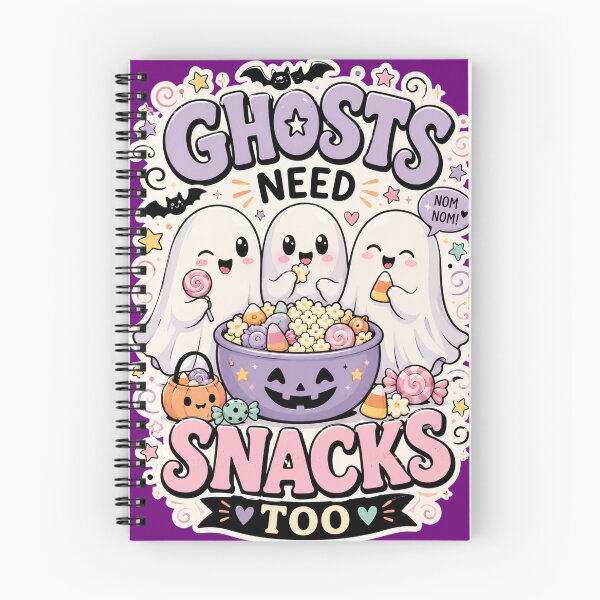 Item preview, Ghosts Need Snacks Too designed and sold by Tharaazu.