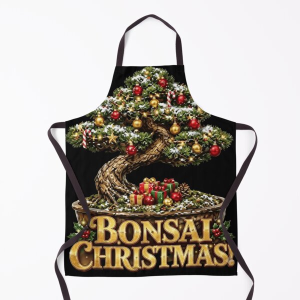 Item preview, Bonsai Christmas Tree Festive Japanese Art Plant Lover Holiday Gift designed and sold by haitrieuic96.
