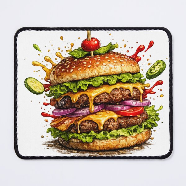 Item preview, pyszny burger designed and sold by Brejko.