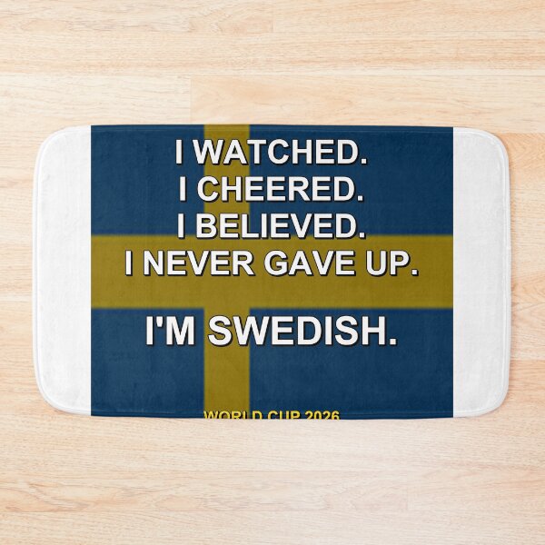 Item preview, I'm Swedish. World Cup 2026 National Fan Design designed and sold by ariksworld.