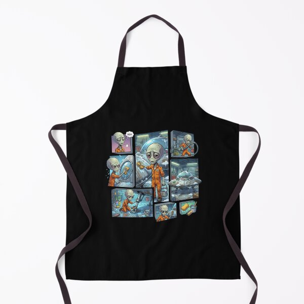 Item preview, Alien Spaceship Car Wash Employee Working Hard designed and sold by Sunkhung.