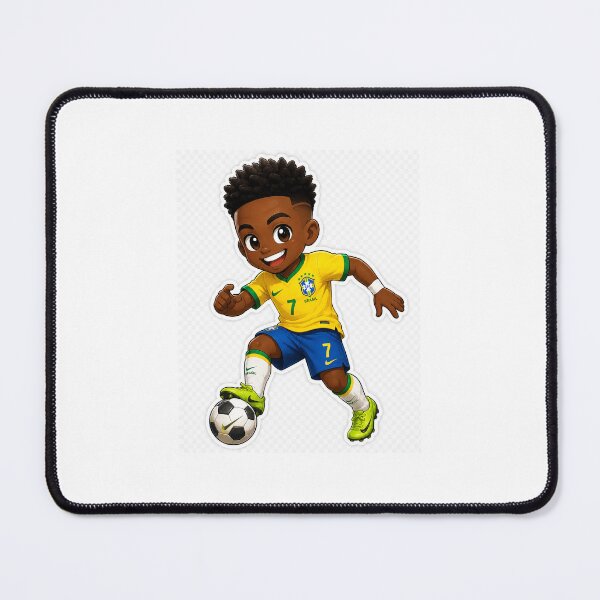 Item preview, Vinícius Júnior Chibi Sticker – Brazil National Team | World Cup 2026 Inspired designed and sold by ricksd.