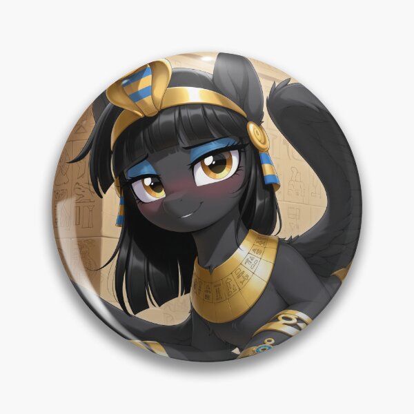 Item preview, (Print) - Pharaoh Anubia designed and sold by CeluniaMoon's Art - Cute Furry, Anime, and More! .