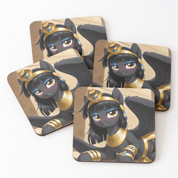 Item preview, (Print) - Pharaoh Anubia designed and sold by CeluniaMoon's Art - Cute Furry, Anime, and More! .